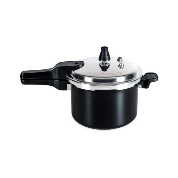 Panela de Pressão 22 cm 5,4 L Alumínio Aiaderente Pro-Ceramic Premium Cor Preto Linha Ceram - Padrão Imagem de Panela de Pressão 22 cm 5,4 L Alumínio Aiaderente Pro-Ceramic Premium Cor Preto Linha Ceram - Padrão