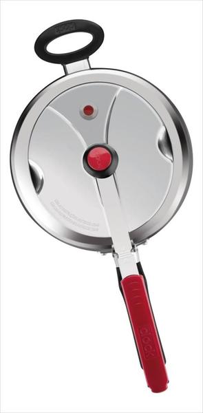 Panela De Pressão Clock Polida Fechamento Interno 4,5L - Ofertamo Imagem de Panela De Pressão Clock Polida Fechamento Interno 4,5L