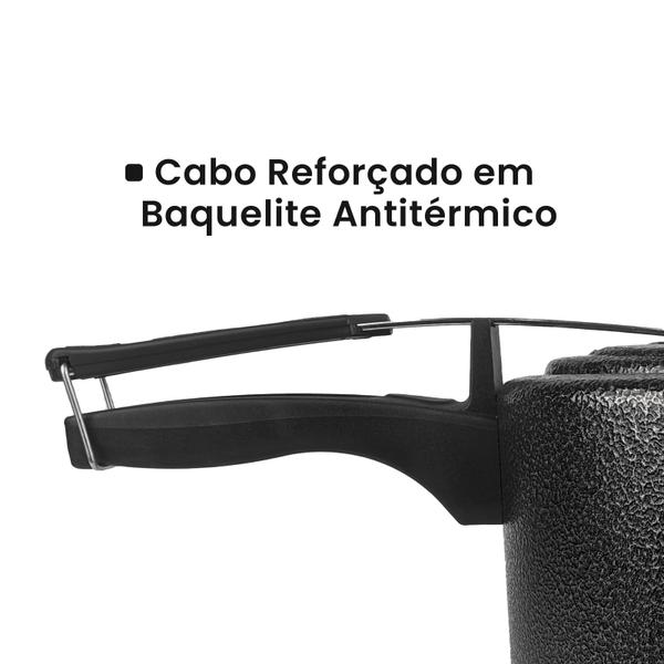 Imagem de Panela de Pressao Dez Litros Corbã Prime Panelas Pressão 10 Litro Fundo Antiderrapante Grande