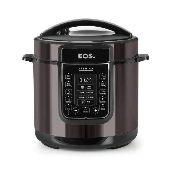 Panela de Pressão Elétrica EOS Multicooker Digital 6L Titanium EPP60DT 110V Panela de Pressão Elétrica EOS Multicooker Digital 6L Titanium EPP60DT 110V