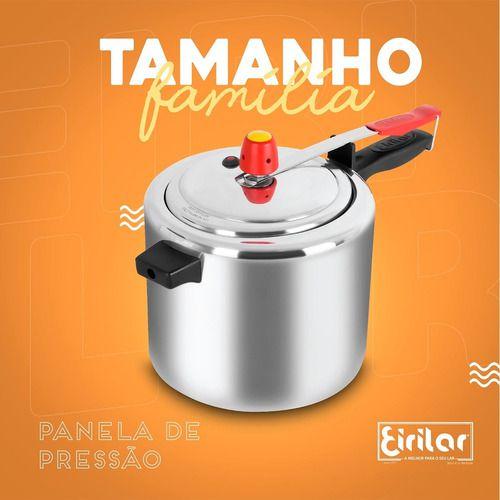 Imagem de Panela De Pressão Grande Alumínio Grossa 10 Litros Eirilar