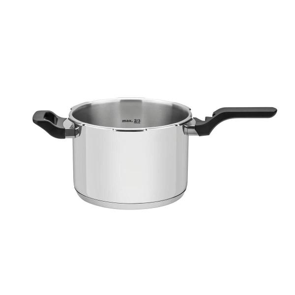 Imagem de Panela de Pressão Tramontina Brava Aço Inox Fundo Triplo 20cm 4,5L