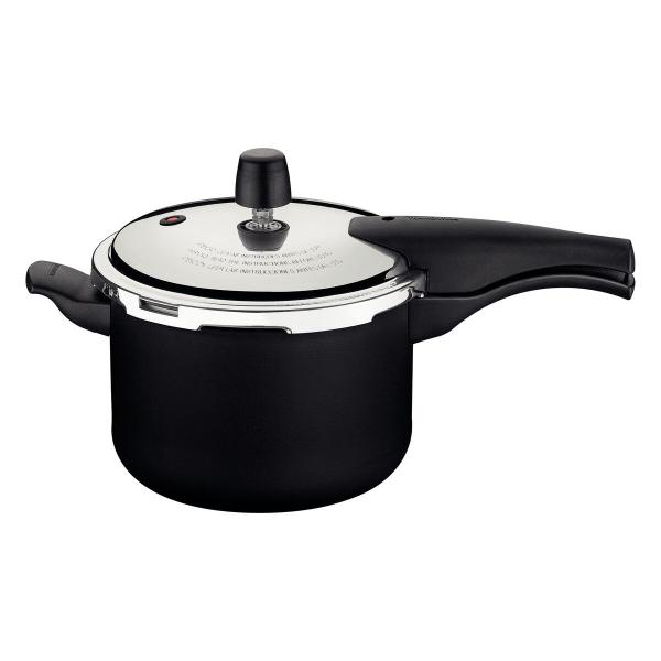 Panela de pressĂŁo tramontina vancouver preto 20cm 4,5l Panela de pressĂŁo tramontina vancouver preto 20cm 4,5l