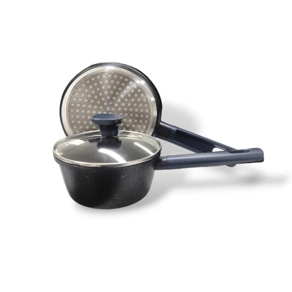 Panela Em Aluminio 16Cm 1,3L Indução - Clink Imagem de Panela Em Aluminio 16Cm 1,3L Indução - Clink