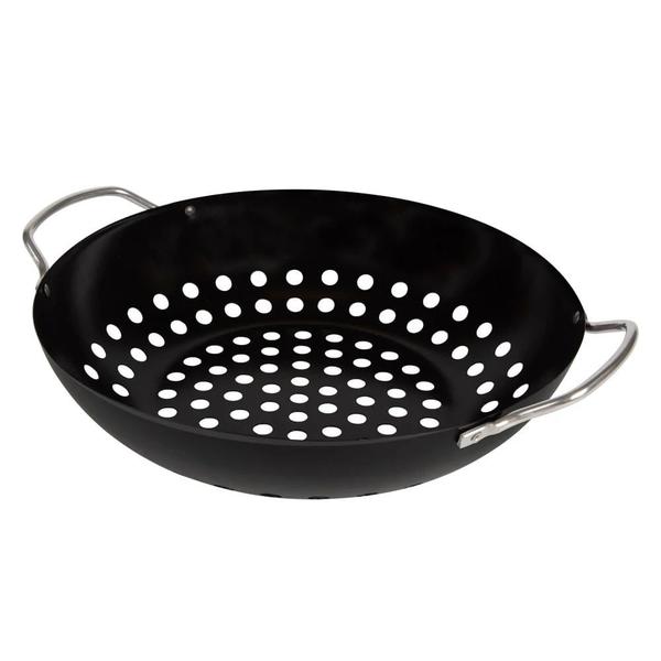 Panela Frigideira para Grelhar Wok Antiaderente com Alcas Mor Imagem de Panela Frigideira para Grelhar Wok Antiaderente com Alcas Mor