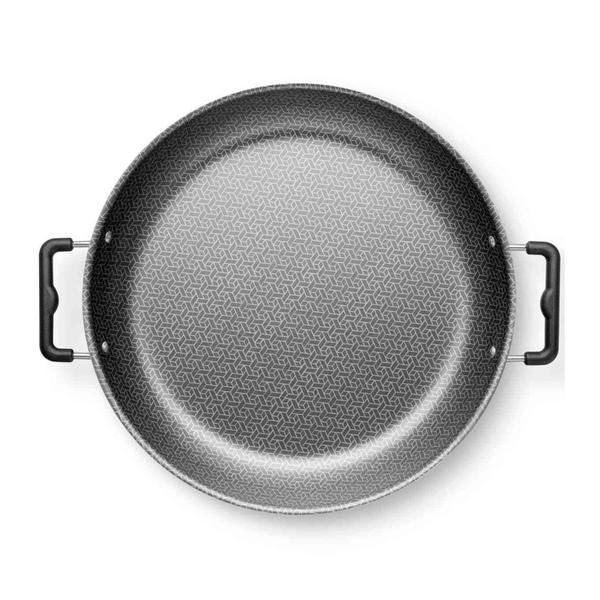 Imagem de Panela Paellera Valenciana Antiaderente Alumínio Inox sem Tampa 4,6L 36cm Supra Cereja MTA - 8766