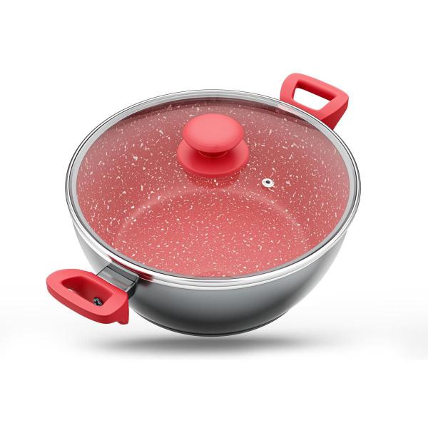 Panela Philco 4,6L com Tampa de Vidro Redstone PPN24A Panela Philco 4,6L com Tampa de Vidro Redstone PPN24A