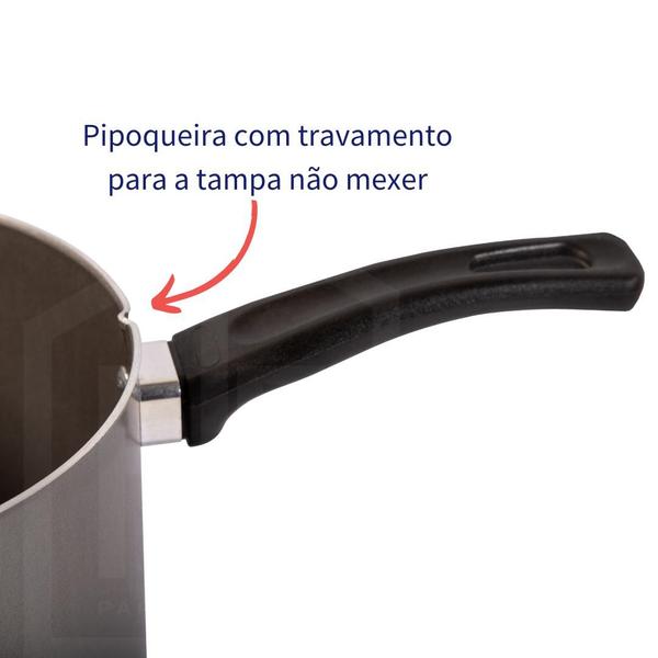 Imagem de Panela Pipoqueira Antiaderente N20 3,8 litros Não Gruda