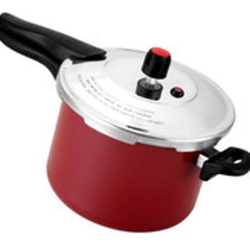 Panela Pressão 4,5L Antiaderente Fechamento Externo Premium - Panelux Imagem de Panela Pressão 4,5L Antiaderente Fechamento Externo Premium