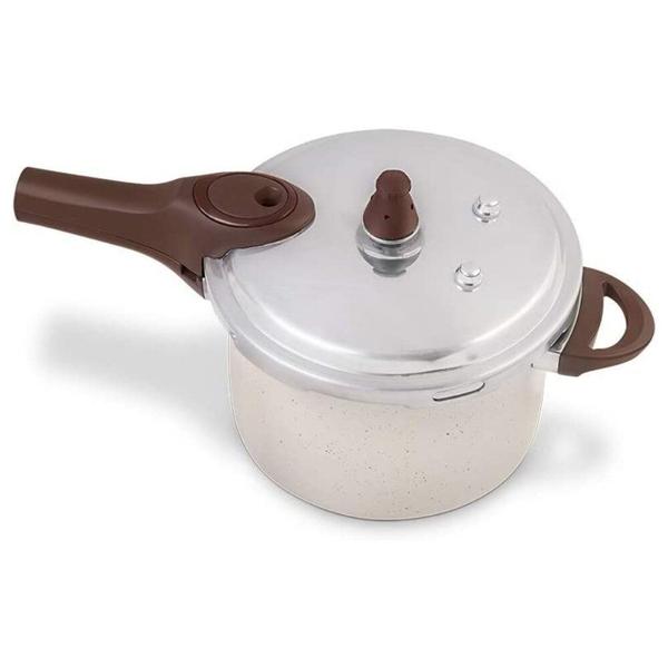 Imagem de Panela Pressão Brinox Pressure Indução 4,2l Vanilla 