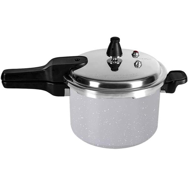 Imagem de Panela Pressão Indução Antiaderente Brinox 5,4L Ceramic Life