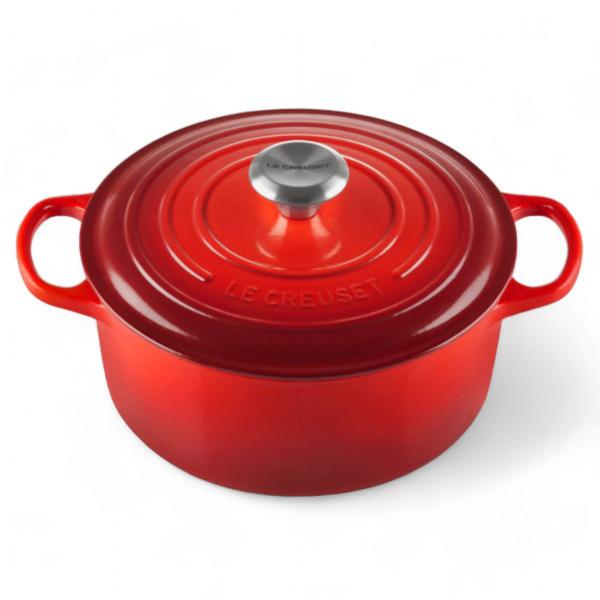 Imagem de Panela Redonda Le Creuset Signature 22cm Vermelha