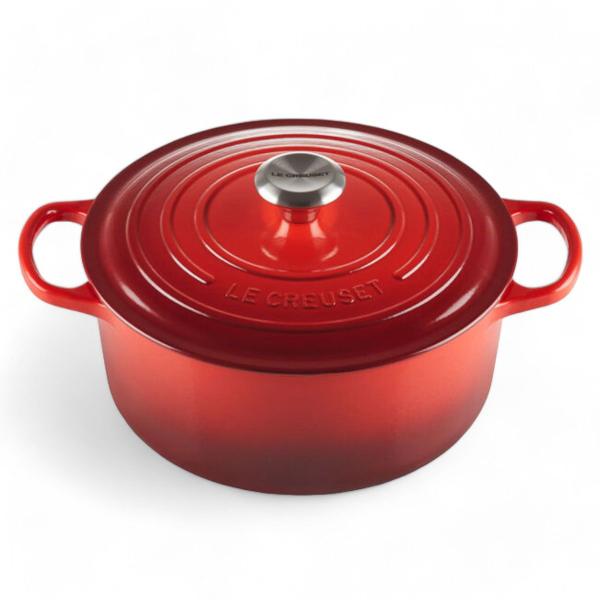 Imagem de Panela Redonda Le Creuset Signature 22cm Vermelha