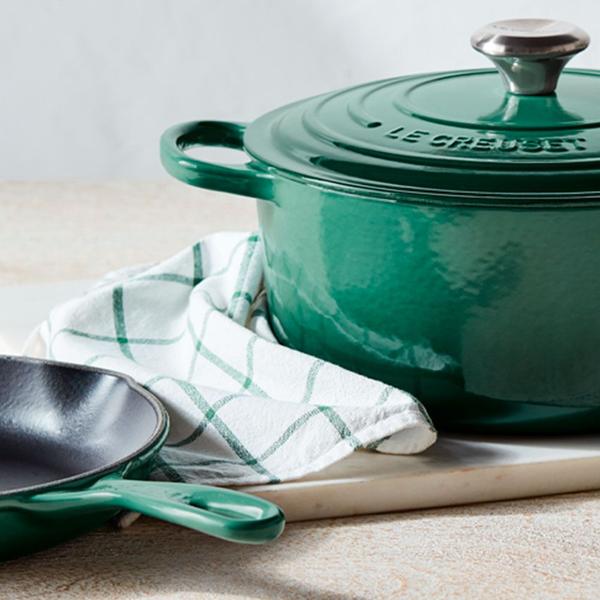 Imagem de Panela Redonda Signature 26 cm Verde Artichaut Le Creuset