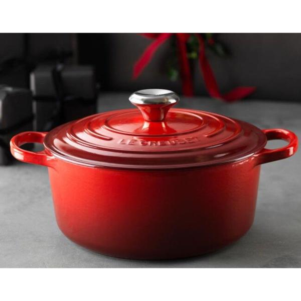 Imagem de Panela Redonda Signature Le Creuset 18cm Vermelha