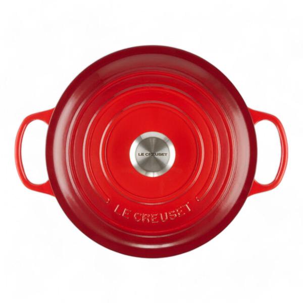 Imagem de Panela Redonda Signature Le Creuset 22cm Vermelha