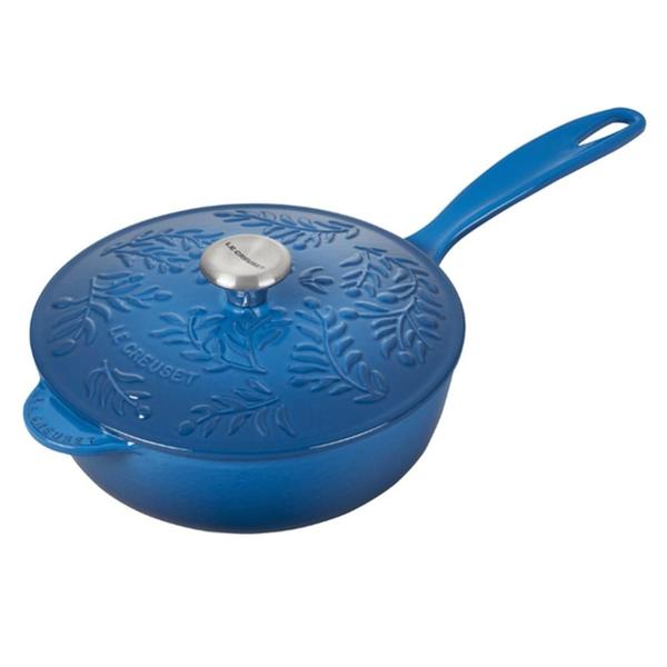 Imagem de Panela Sautese Olive Branch Azul Marseille Tradition 21Cm - Le Creuset