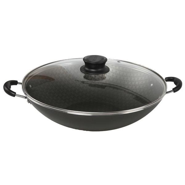 Imagem de Panela Wok Antiaderente 3,3L Loreto Grafite Tramontina