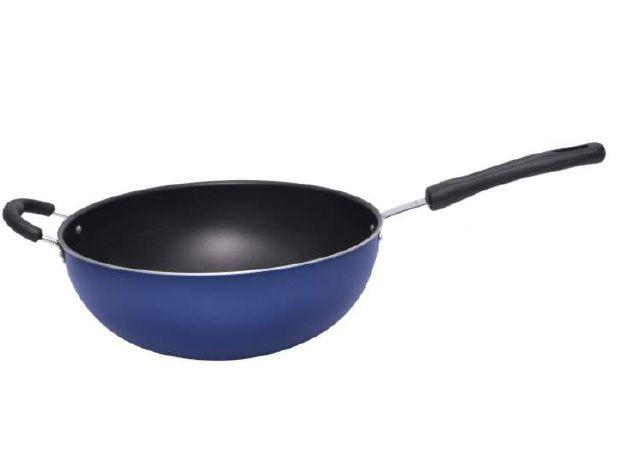 Imagem de Panela Wok Antiaderente Grande Profissional 32Cm  Docesar