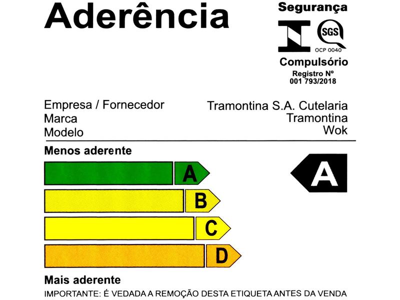 Imagem de Panela Wok Antiaderente Tramontina de Alumínio 