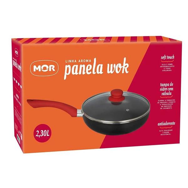 Imagem de Panela Wok Linha Aroma 24cm