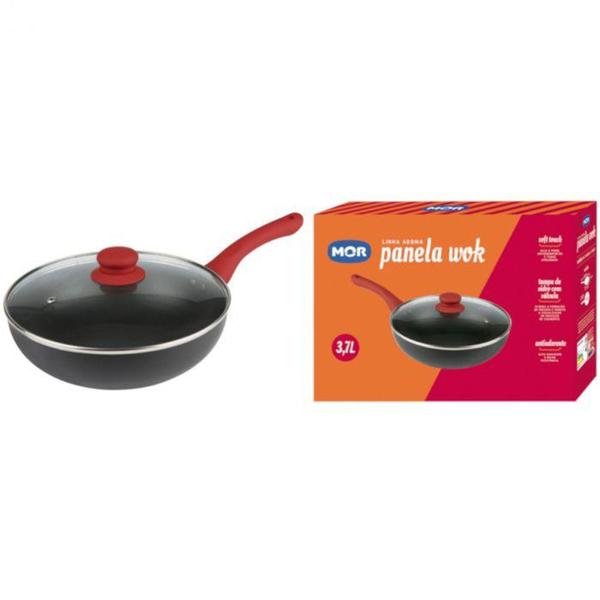 Imagem de Panela Wok Linha Aroma 28cm 30050032 - MOR