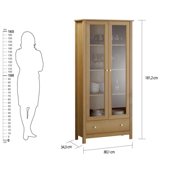 Imagem de Paneleiro 2 Portas 1 Gaveta Ditália E-954 CZ