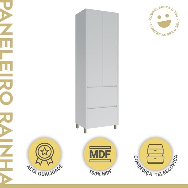 Imagem de Paneleiro 2 Portas 2 Gavetas 70cm 100% MDF Rainha