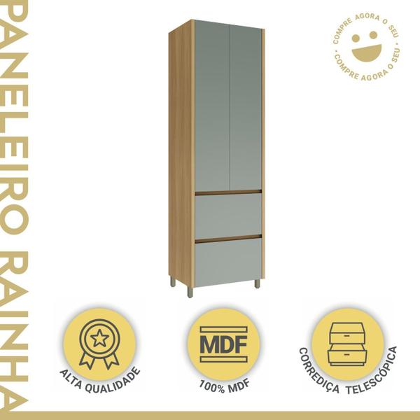 Imagem de Paneleiro 2 Portas 2 Gavetas 70Cm  100% Mdf Rainha