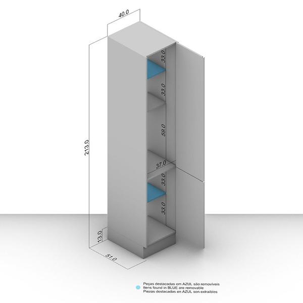 Imagem de Paneleiro 2 Portas Slide On Campanele 60cm Menu Kitchen