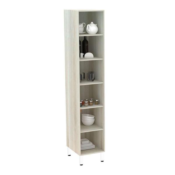 Imagem de Paneleiro 40Cm 2 Portas Lis Legno Crema Com Connect