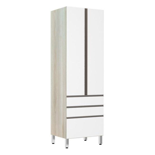 Imagem de Paneleiro 70Cm Luci Legno Crema Com Branco