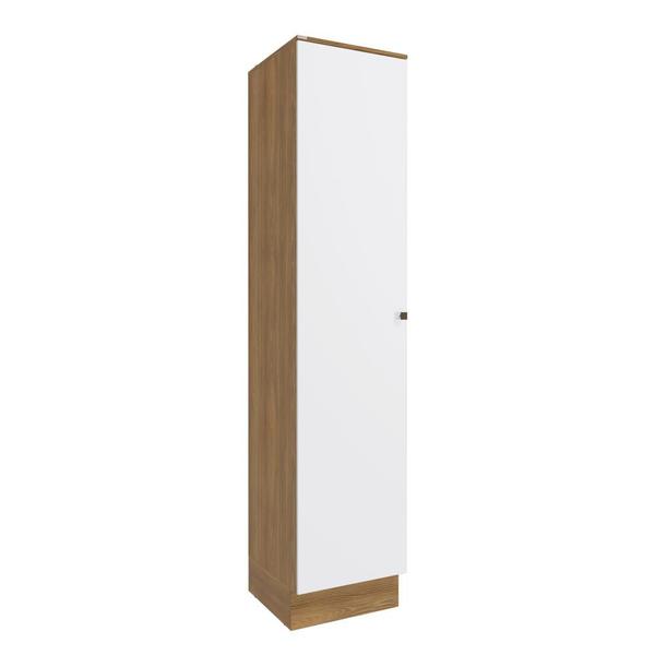 Imagem de Paneleiro Celeste Kappesberg 100% MDF 1 Porta Nogueira/Branco 50cm