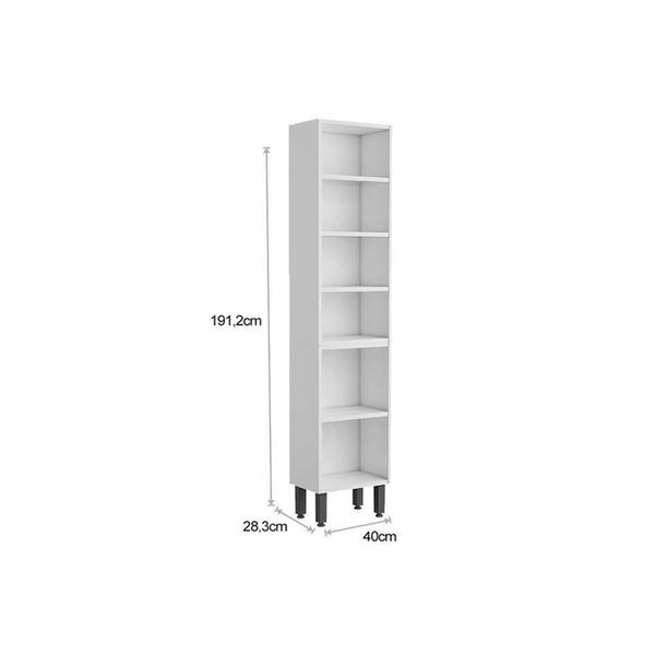 Imagem de Paneleiro de Cozinha Modulado  Evidence 7030 c/ 3 Portas Branco - Bertolini