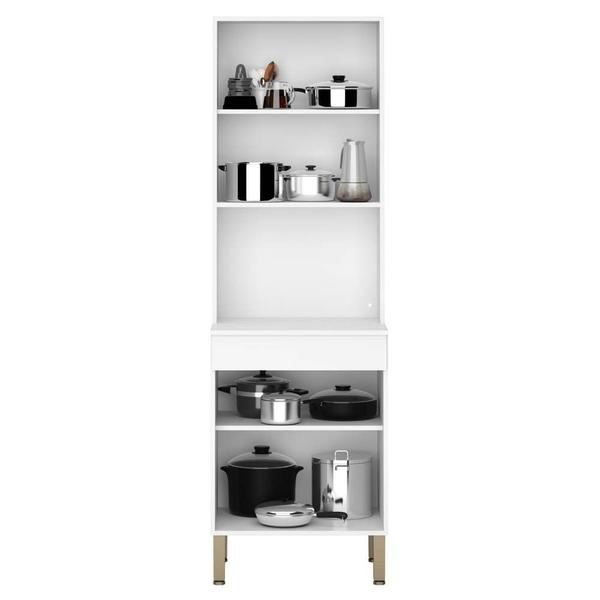 Paneleiro e Balcão Gabinete sem Tampo 120cm Lina K02 Supremo - Mpozenato Imagem de Paneleiro e Balcão Gabinete sem Tampo 120cm Lina K02 Supremo - Mpozenato