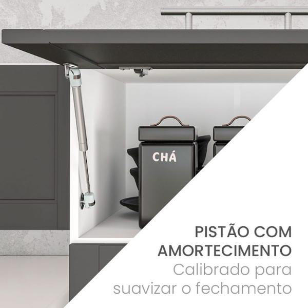 Imagem de Paneleiro Fettuccine 60cm com 2 Portas e 1 Gaveta Politorno