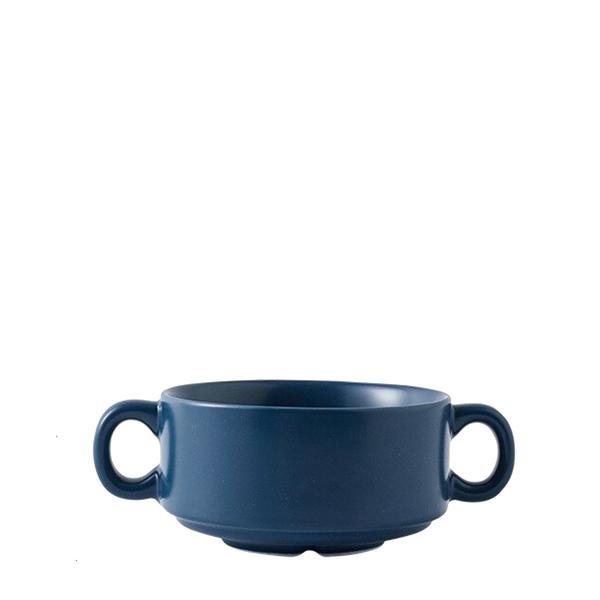 Imagem de Panelinha em Porcelana Oreilles Gourmand 15x5x10cm Azul