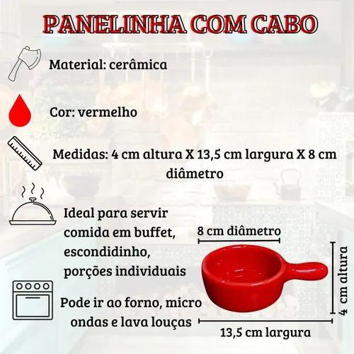 Imagem de Panelinha Miniatura Molheira P Servir Individual Buffet 6 UN