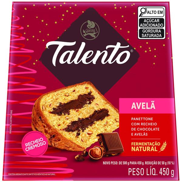 Imagem de Panetone Garoto Talento 450g