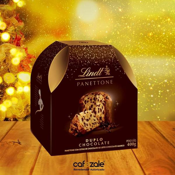 Imagem de Panetone Lindt, Duplo Chocolate, 400g