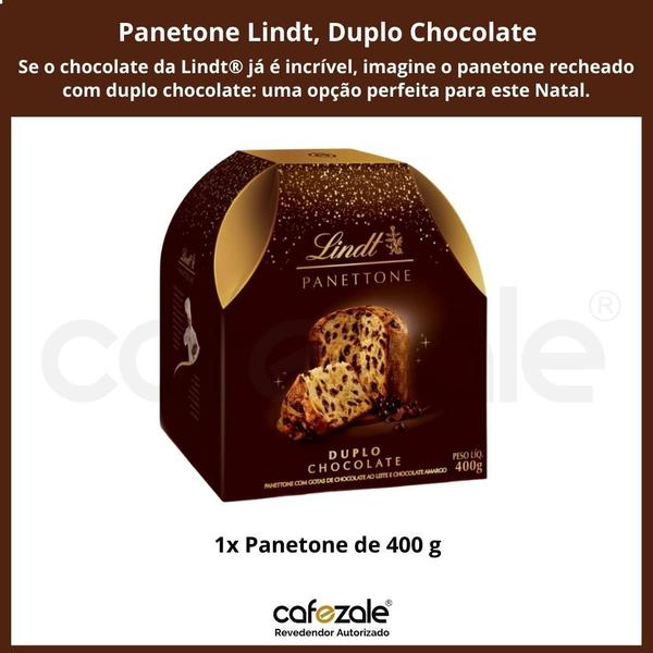 Imagem de Panetone Lindt, Duplo Chocolate, 400g