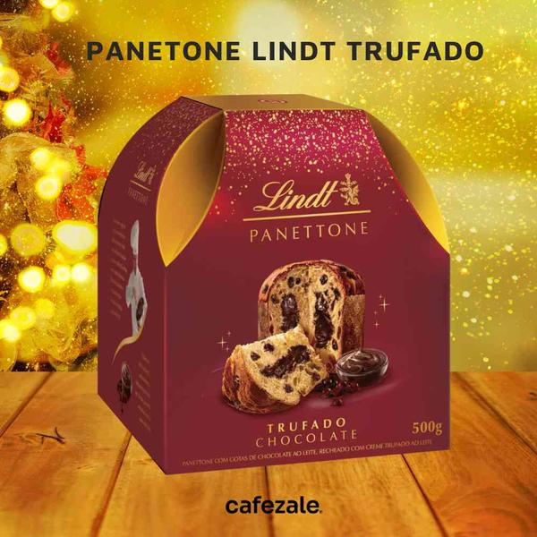 Imagem de Panetone Lindt, Trufado Chocolate, 500g, Chocotone Gourmet