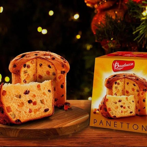 Imagem de Panettone Bauducco Kit 9 Un Frutas Cristalizadas 400g Cada