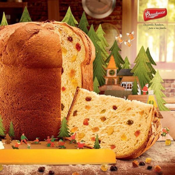 Imagem de Panettone Bauducco Natal Frutas - Lata Decorada 750g