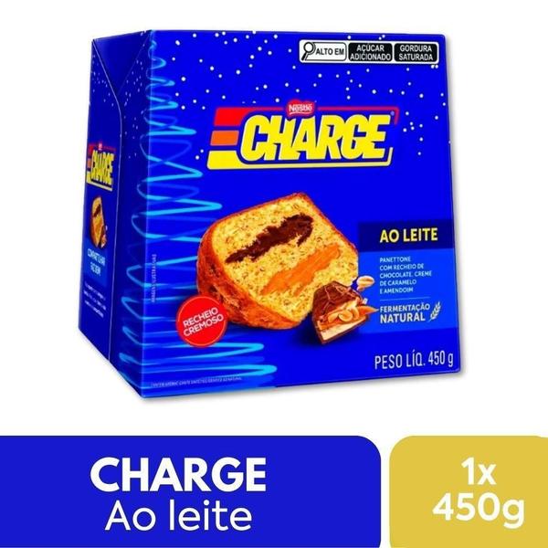 Imagem de Panettone Charge Chocolate E Caramelo Nestlé 450G