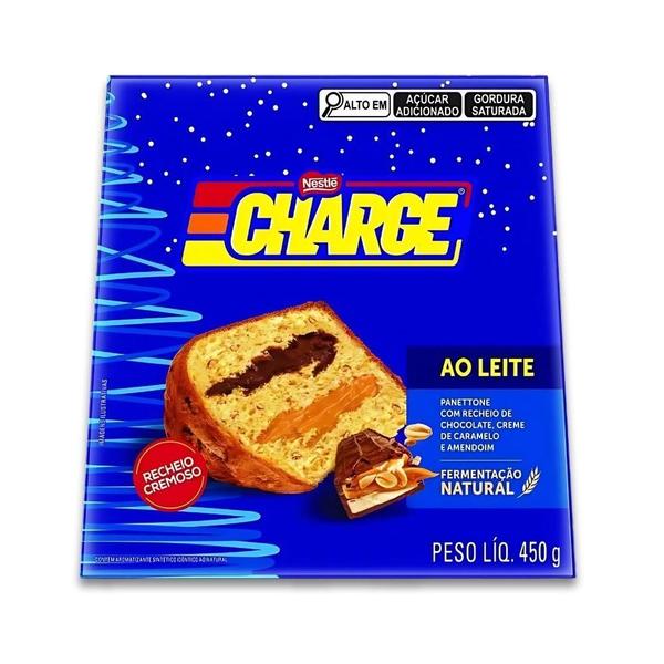 Imagem de Panettone Charge Chocolate E Caramelo Nestlé 450G