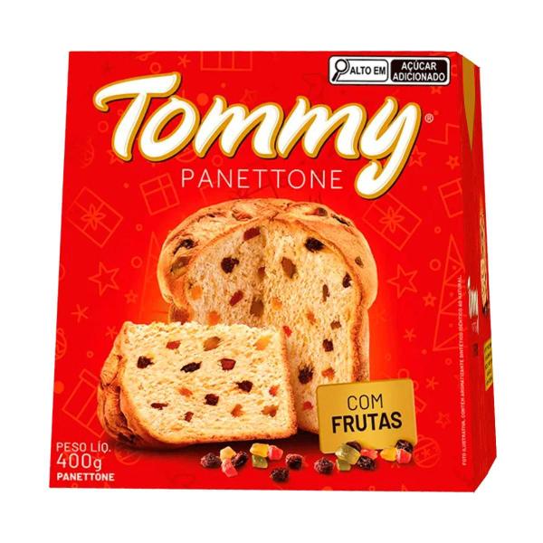 Imagem de Panettone com Frutas 400g - Tommy