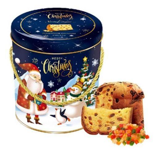 Imagem de Panettone Com Frutas Premium Lata 400Gr Santa Edwiges