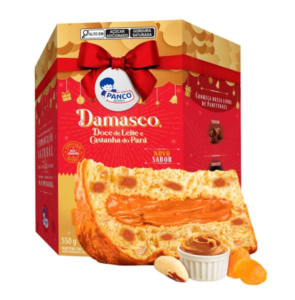 Imagem de Panettone Damasco com Doce de Leite 550g - Panco