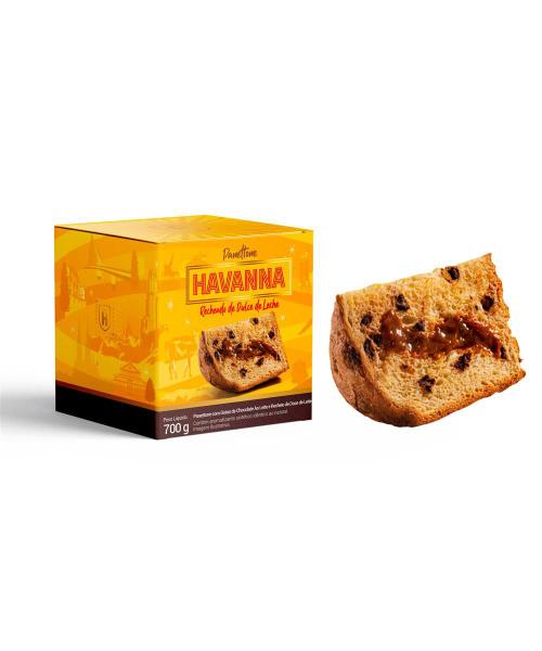 Imagem de Panettone Havanna Lata Duplo Recheio com Gotas de Chocolate 700G